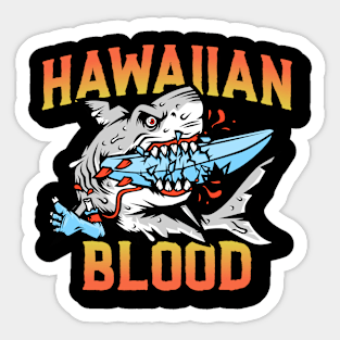 Hawallan Blood Sticker